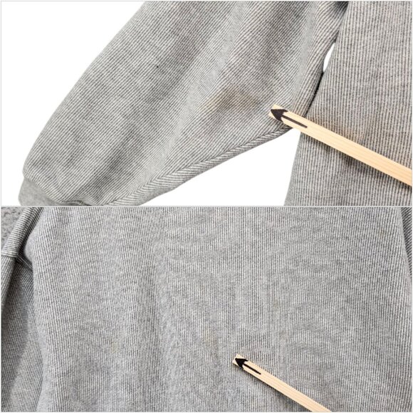 Vtg Cheyenne River Vail Sweatshirt Mens Grey Long Sleeve Embroidered Size XL - Picture 9 of 9